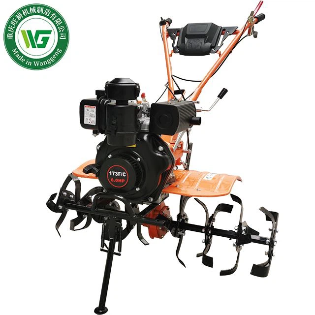 173 6HP Diesel Plow Gear Transmission multifunctional Rotavator
